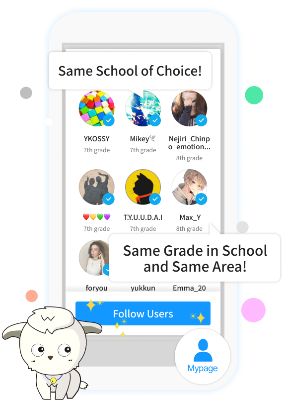 Profile feature on display